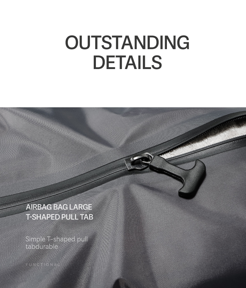 Men Vacuum Compression Multifunctional Laptop & Travel Bag - Image 11