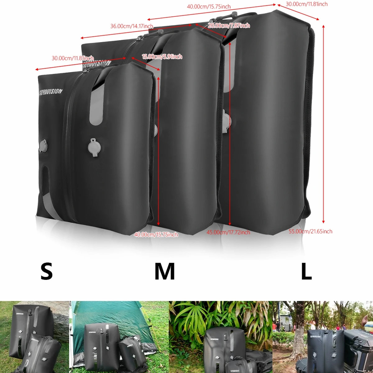 Vacuum Compression Travel Luggage Storage for Clothes, Waterproof & Dustproof" - Image 2